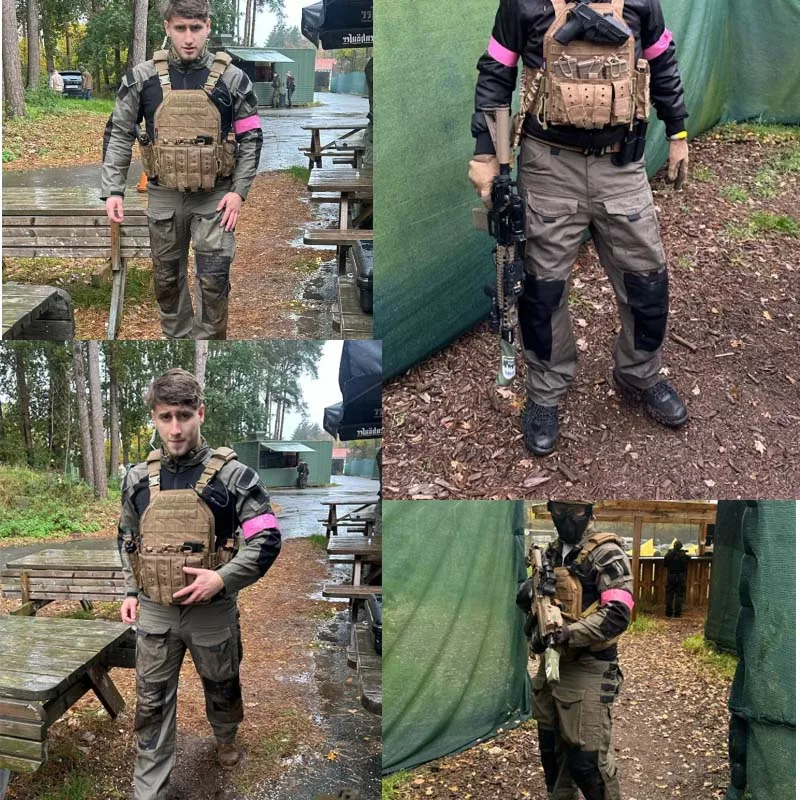 Uniforme táctico HAN WILD CP camuflaje ripstop militar - imagen 5