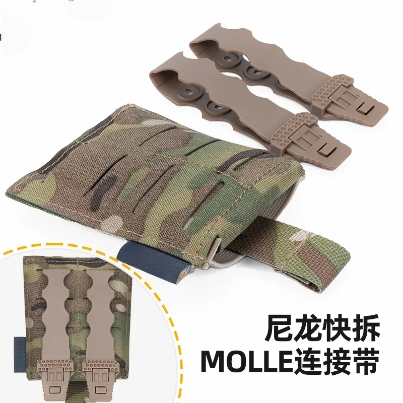 Bolsa MOLLE táctica plegable oculta liberación rápida - imagen 4