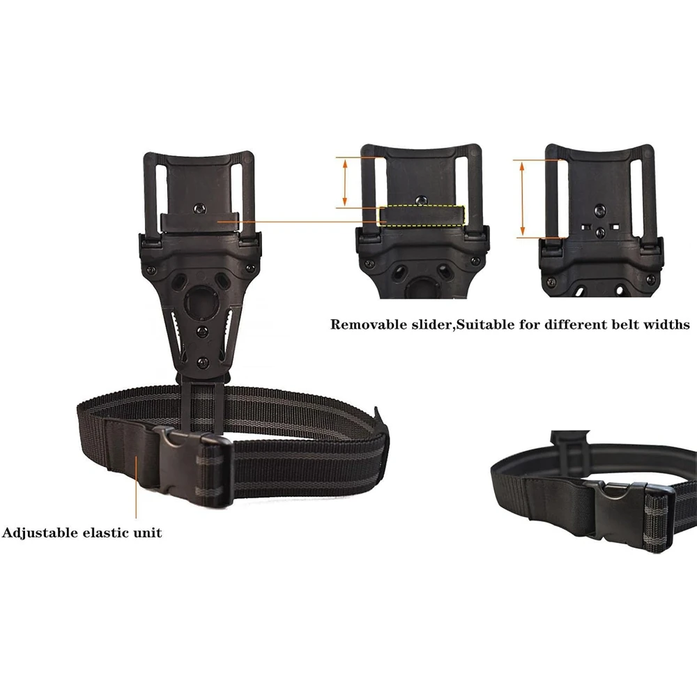 Adaptador táctico de liberación rápida para funda de pierna - imagen 4