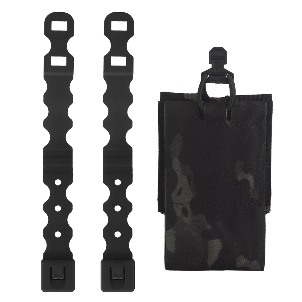 Bolsa táctica elástica abierta para cargadores de rifle