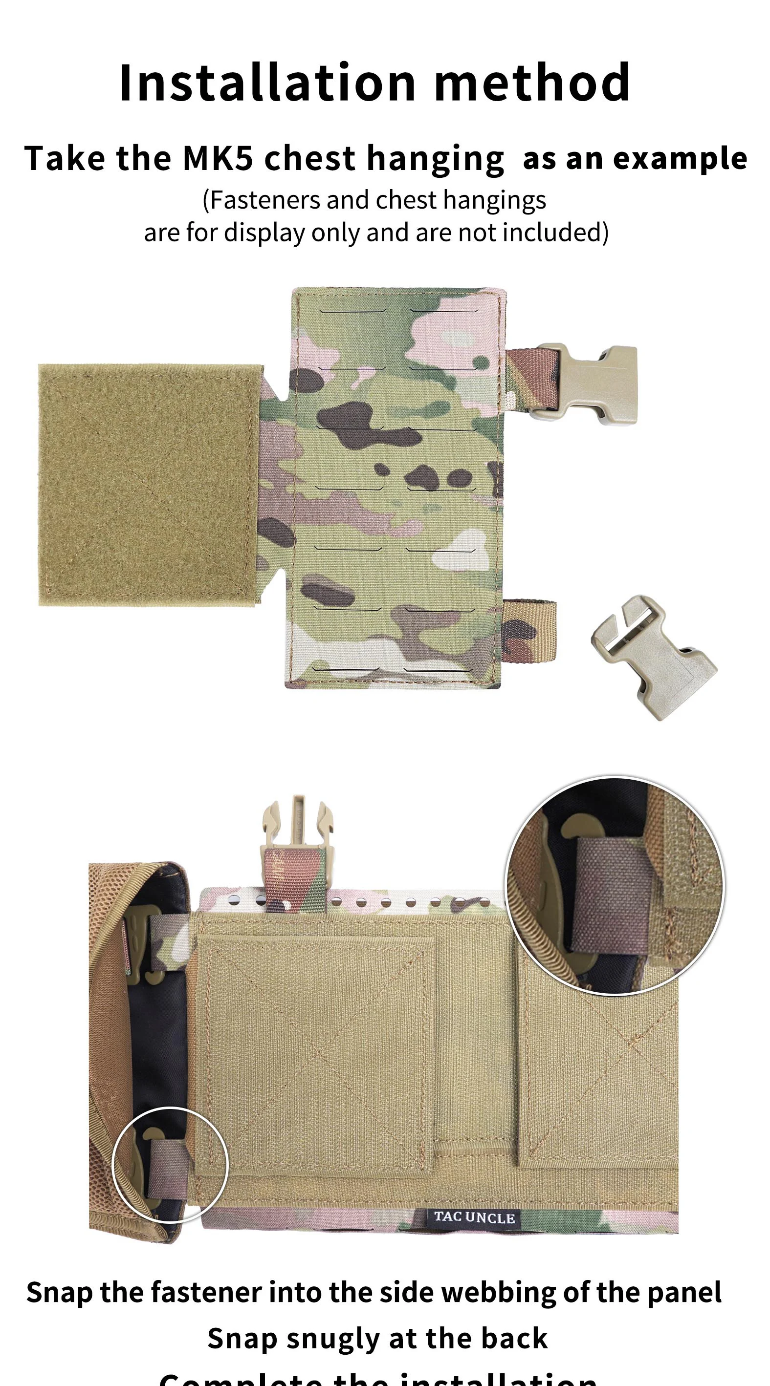 Accesorio táctico para exteriores