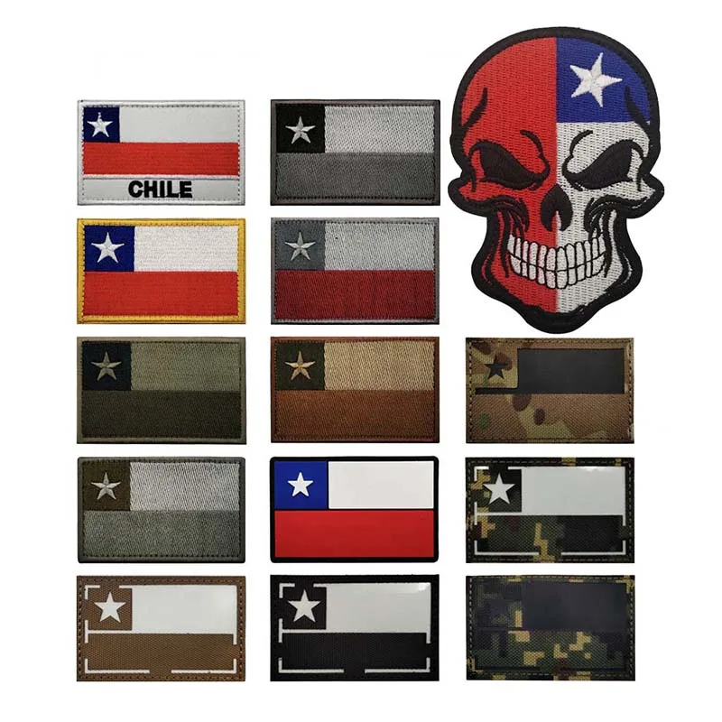 Composición del emblema y acabado en tela