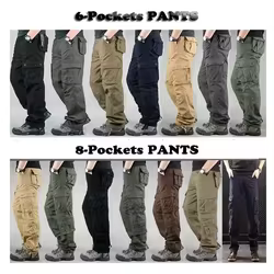 Pantalón táctico elástico para combate, senderismo y camping outdoor