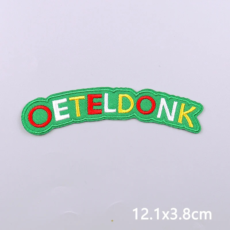 Parche bordado Oeteldonk rana de carnaval para coser o planchar - imagen 3