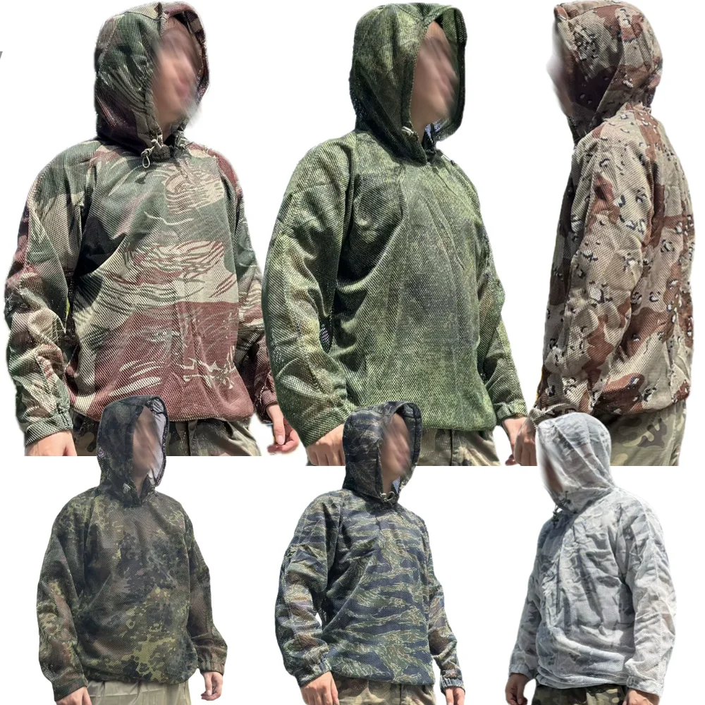 Chaqueta táctica cortavientos capucha BISUOutdoor EMR ripstop transpirable - imagen 4
