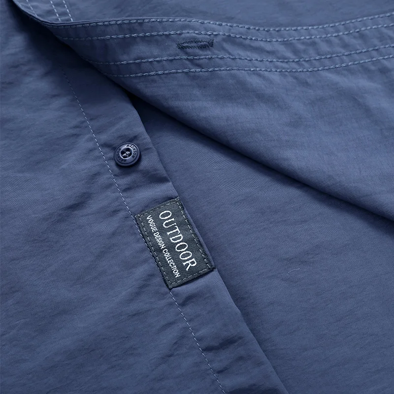 Camisa táctica de pesca UPF 50+ manga larga transpirable para hombre - imagen 3
