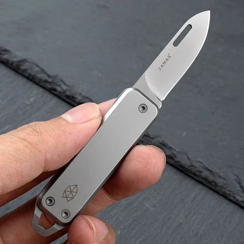 Llavero cuchillo plegable de acero inoxidable multiusos exteriores - imagen 3