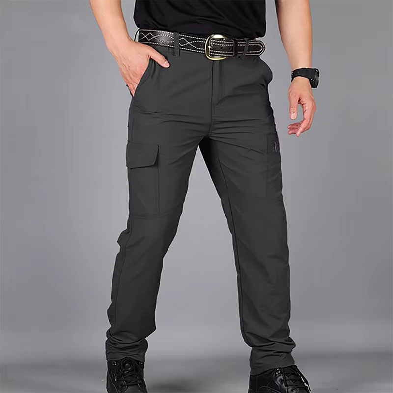 Pantalones tácticos cargo transpirables impermeables multibolsillo - imagen 3