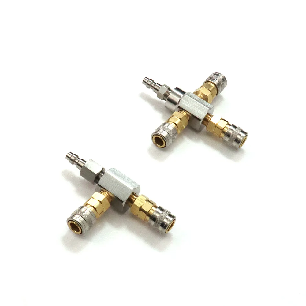 US Foster Adaptador L Doble/Triple con Acoplador Rápido para Airsoft - imagen 5