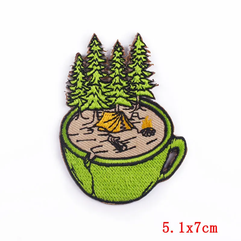 Parche usado en mochila de trekking