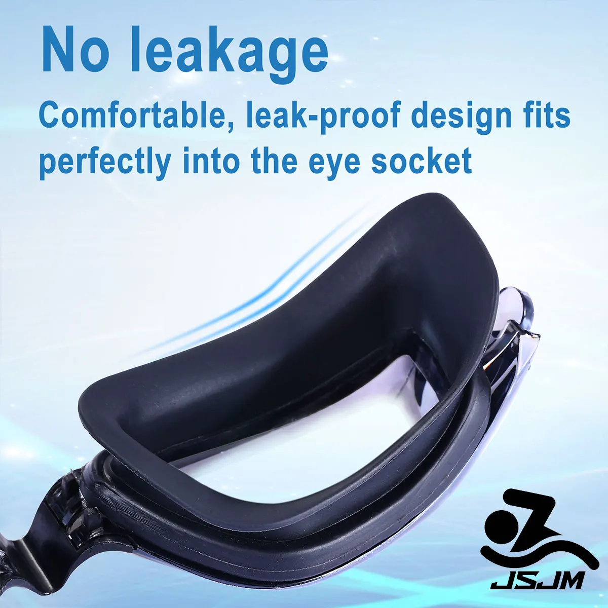 Gafas natación silicona protección UV antiniebla – Adulto ajustable - imagen 2