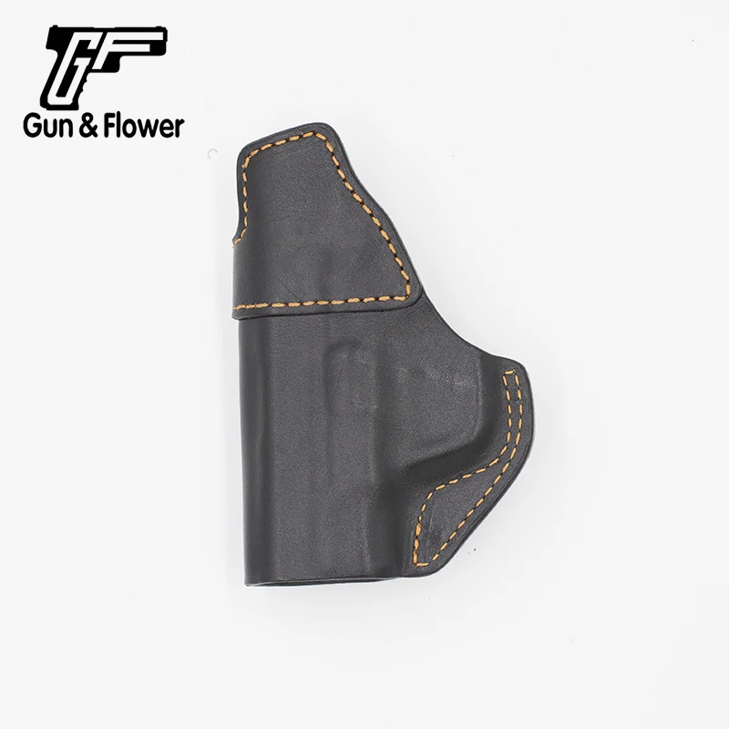 Smith & Wesson M&P Shield 9mm – Funda IWB cuero táctica mano derecha - imagen 5
