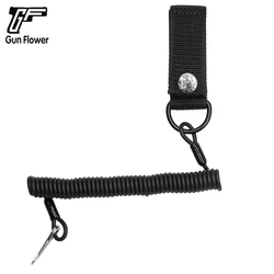 Gunflower Llavero retractor nailon enrollable para pistola