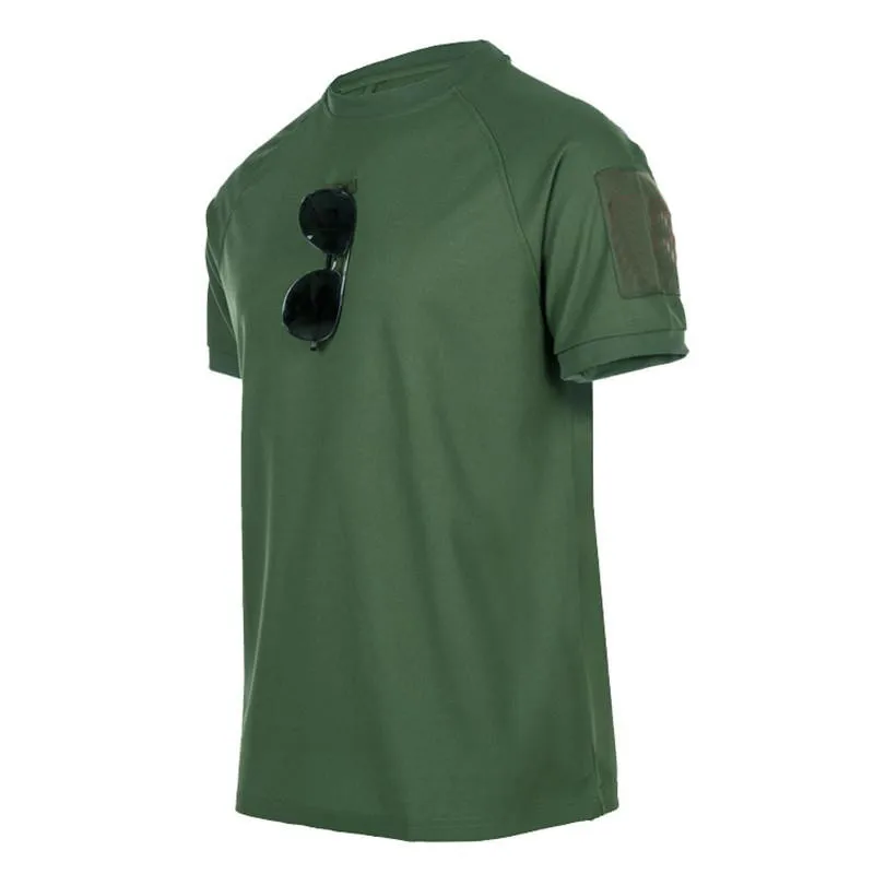 Camisetas tácticas de verano para hombre secado rápido manga corta - imagen 5