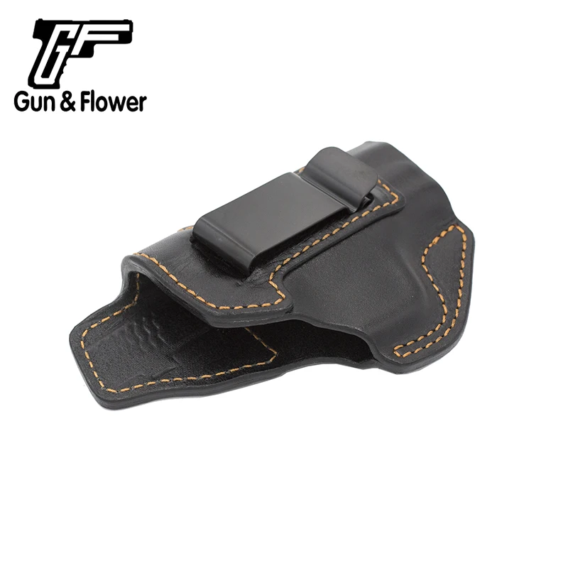 Smith & Wesson M&P Shield 9mm – Funda IWB cuero táctica mano derecha - imagen 2