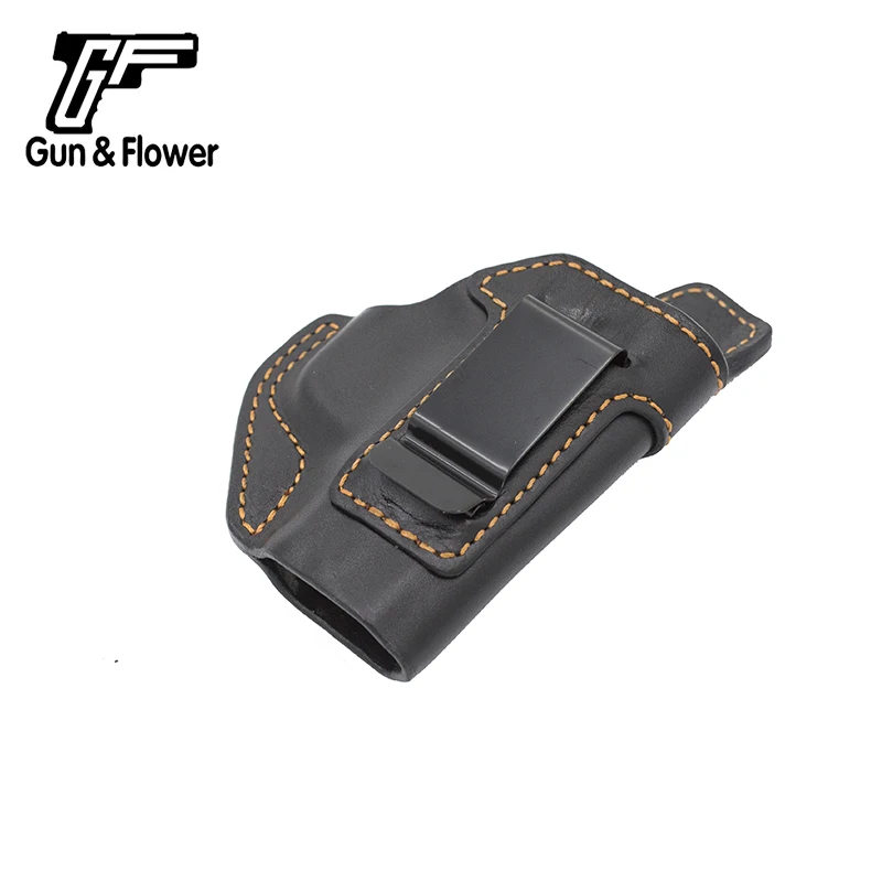 Smith & Wesson M&P Shield 9mm – Funda IWB cuero táctica mano derecha - imagen 3