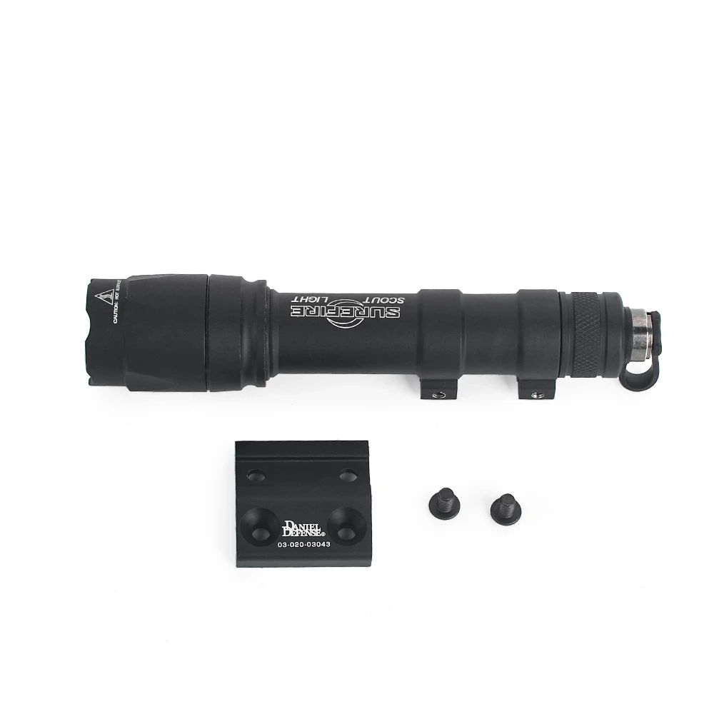 Montura DD M-LOK/KeyMod para linterna táctica - M300/M600 compatible - imagen 5