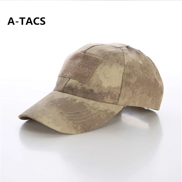 Gorras tácticas en diferentes acabados de camuflaje