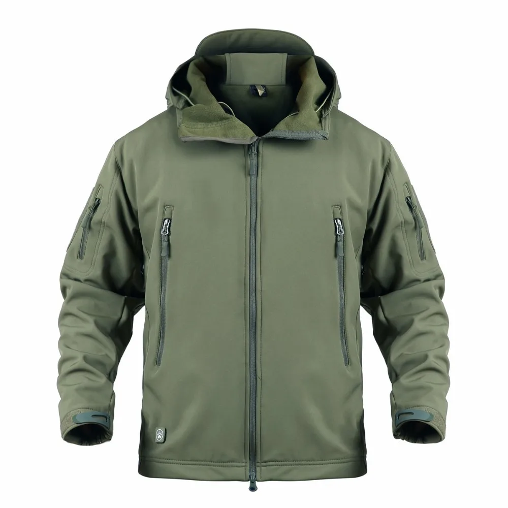 Chaqueta táctica piel de tiburón unisex resistente viento agua - imagen 2