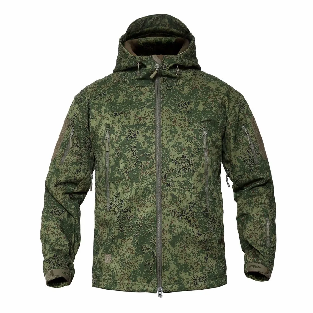 Chaqueta táctica piel de tiburón unisex resistente viento agua - imagen 4