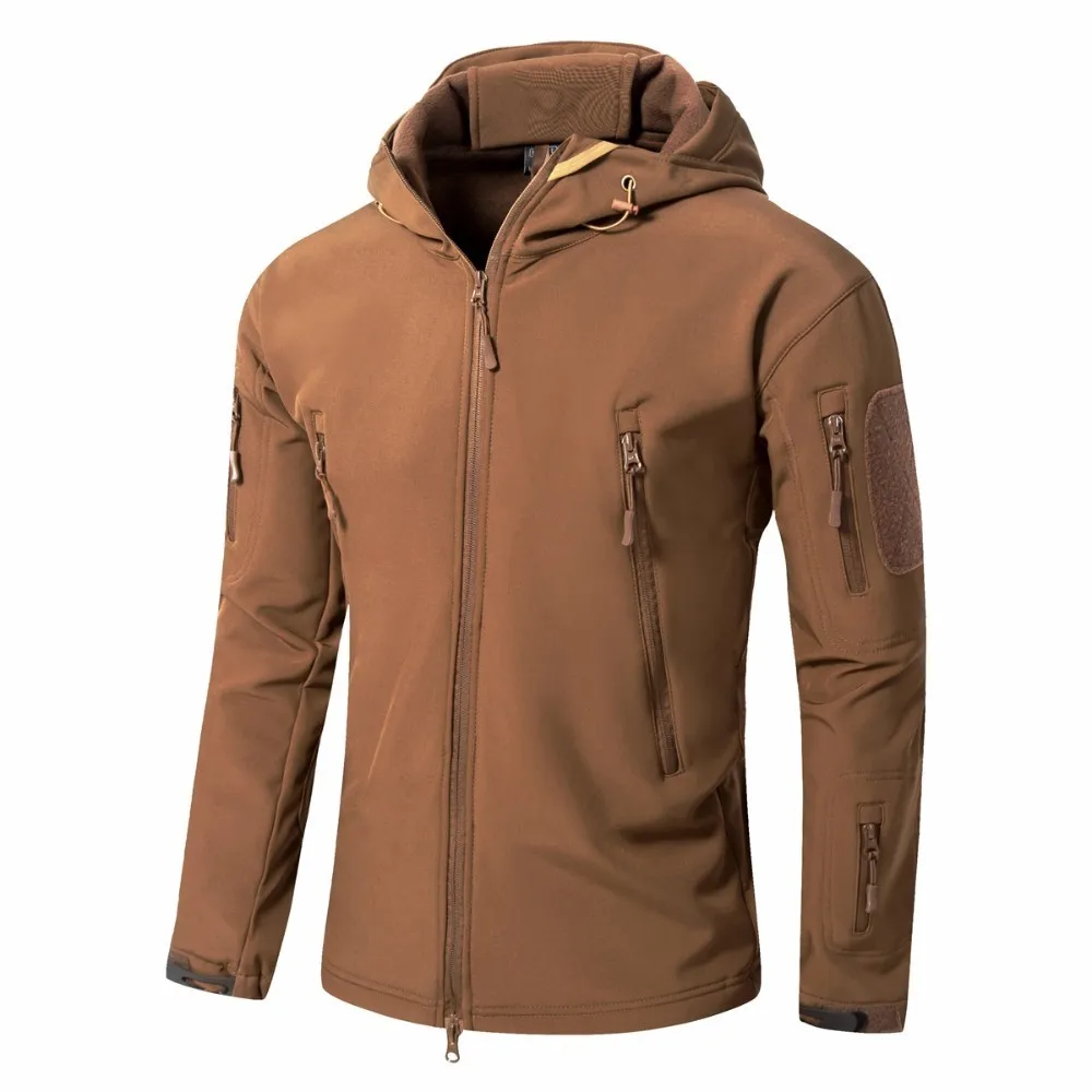 Chaqueta táctica piel de tiburón unisex resistente viento agua - imagen 5