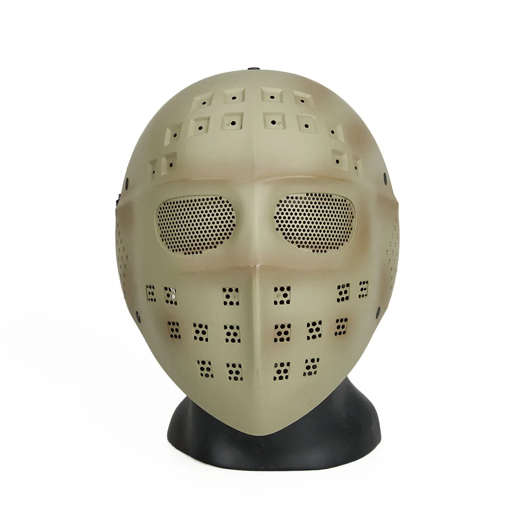 Máscara táctica completa paintball esqueleto para juego de guerra - imagen 2
