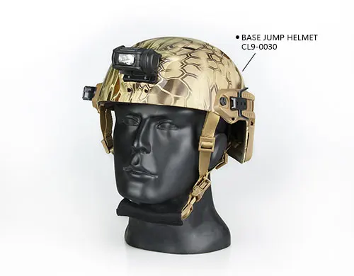 Linterna táctica LED IR verde para casco, luz de cabeza roja - imagen 2