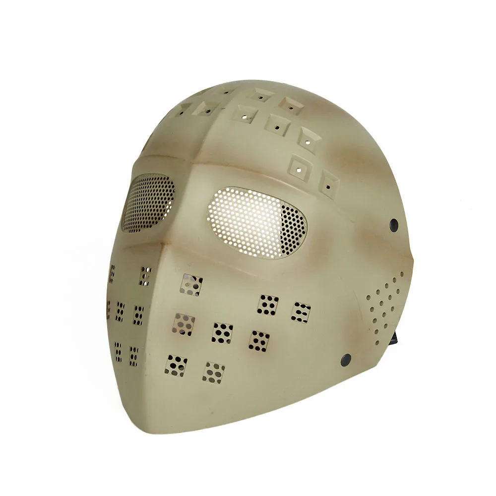Máscara táctica completa paintball esqueleto para juego de guerra - imagen 4