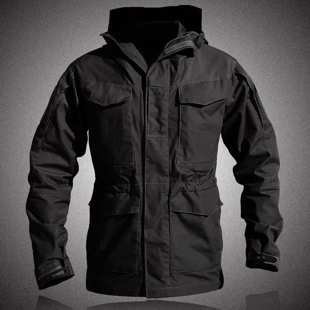 Chaqueta campo militar M65 impermeable hombre otoño invierno - imagen 2