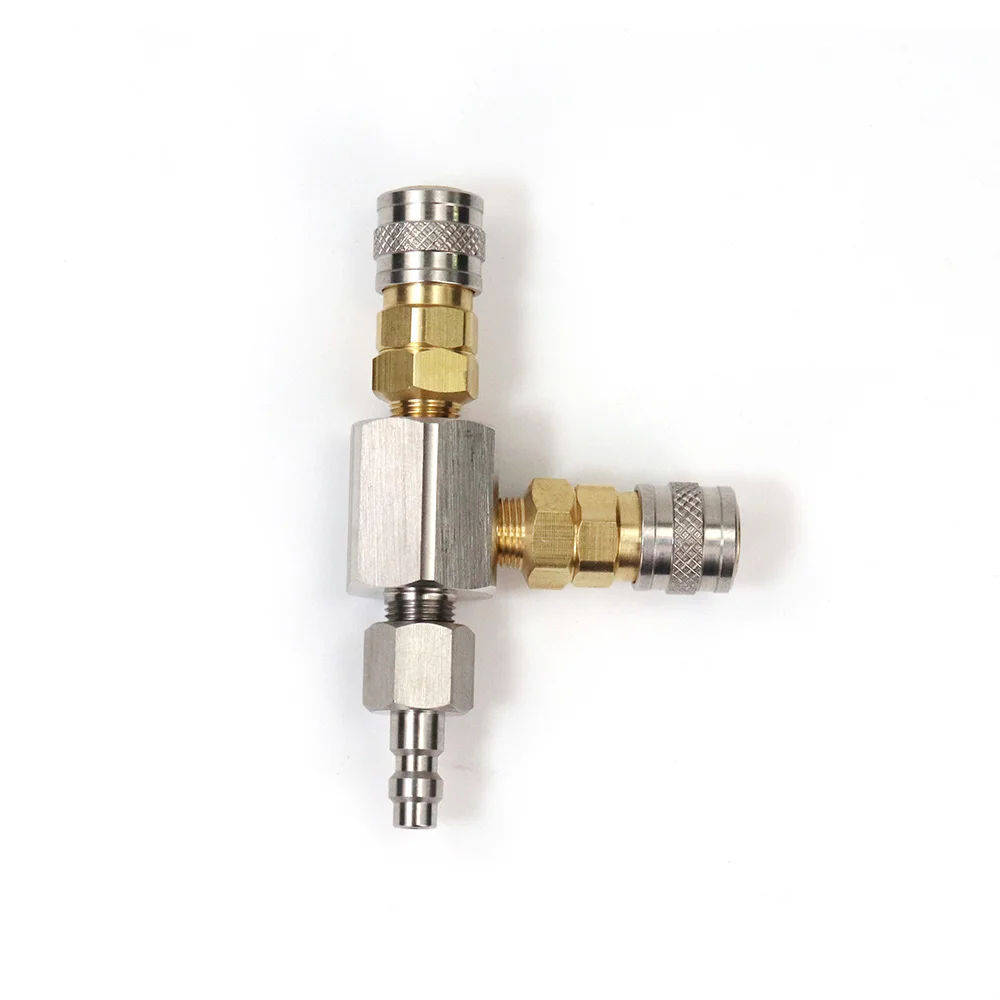 US Foster Adaptador L Doble/Triple con Acoplador Rápido para Airsoft