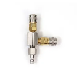 US Foster Adaptador L Doble/Triple con Acoplador Rápido para Airsoft