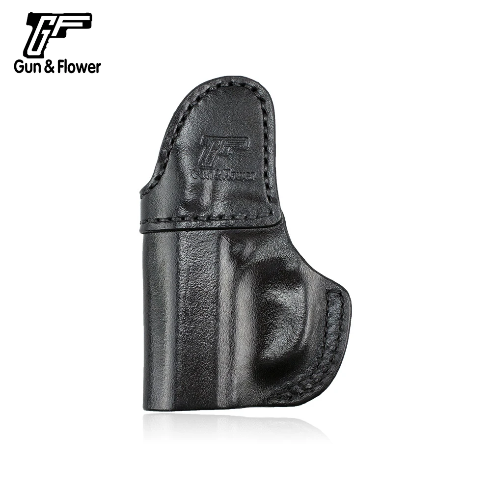 Walther PPK Funda táctica de cuero para mano derecha con clip - imagen 3