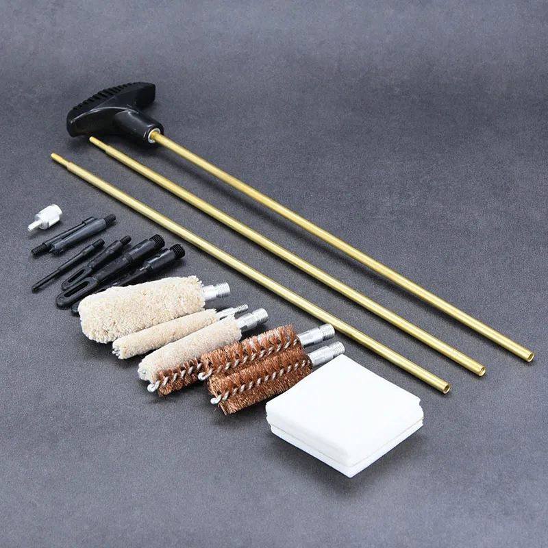 Kit limpieza pistola con varilla y cepillo de latón