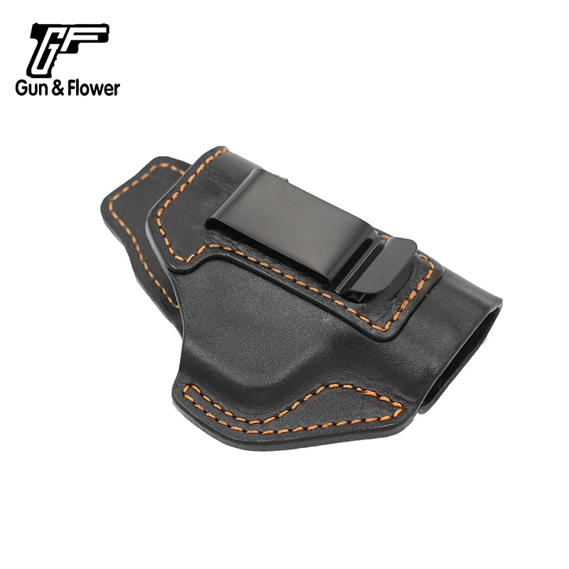 Smith & Wesson M&P Shield 9mm – Funda IWB cuero táctica mano derecha - imagen 4