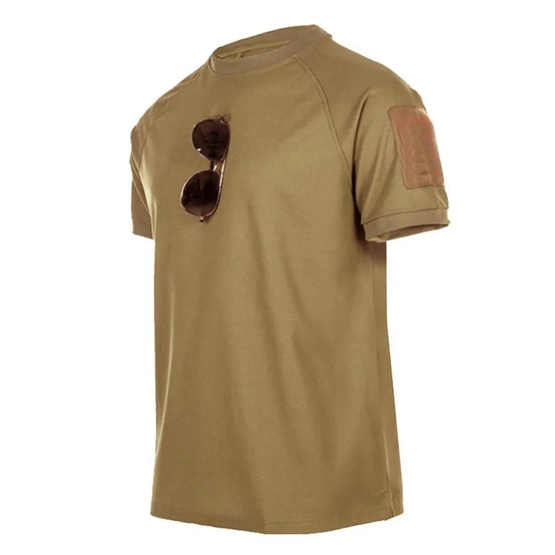 Camisetas tácticas de verano para hombre secado rápido manga corta - imagen 3