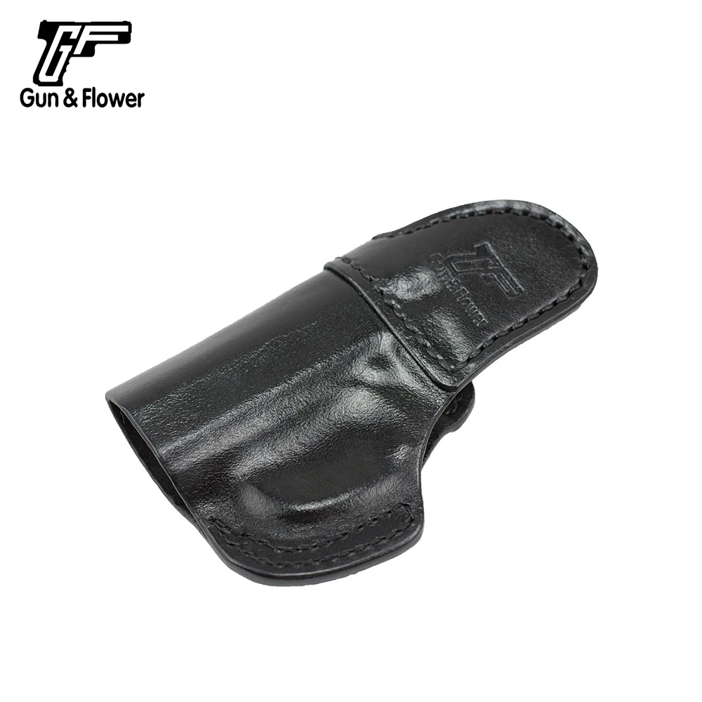 Walther PPK Funda táctica de cuero para mano derecha con clip - imagen 2