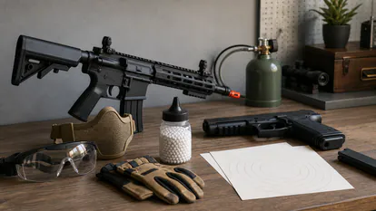 Airsoft o aire comprimido: descubre cuál es la réplica perfecta para ti en una escena principal preparada para explicar el tema con detalle.