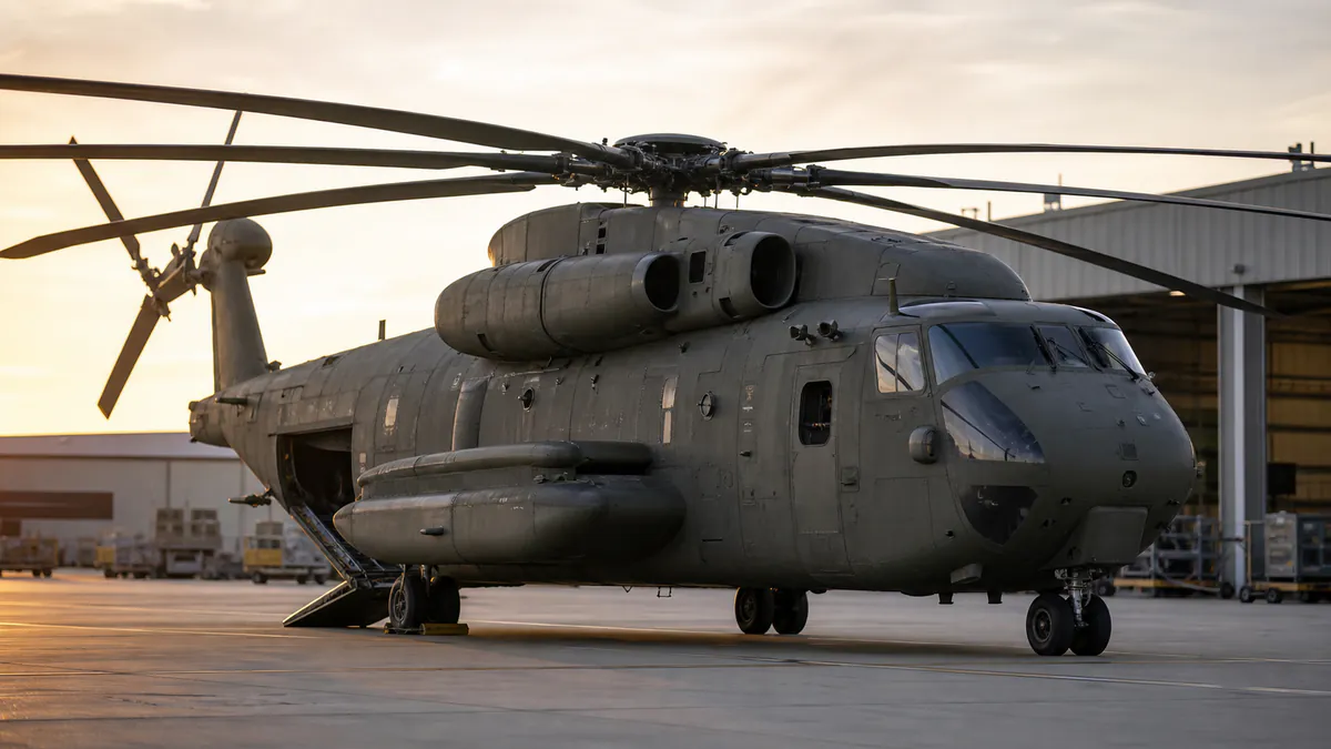 El helicóptero CH-53K King Stallion del Cuerpo de Marines de EE. UU. entra en producción sostenida